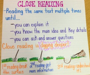 Close Reading - Digging Deeper